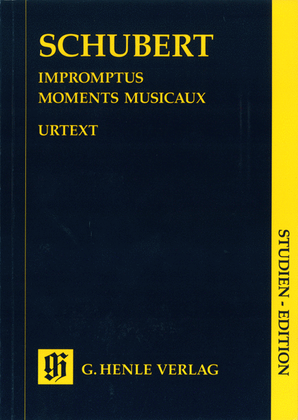 Book cover for Impromptus and Moments Musicaux