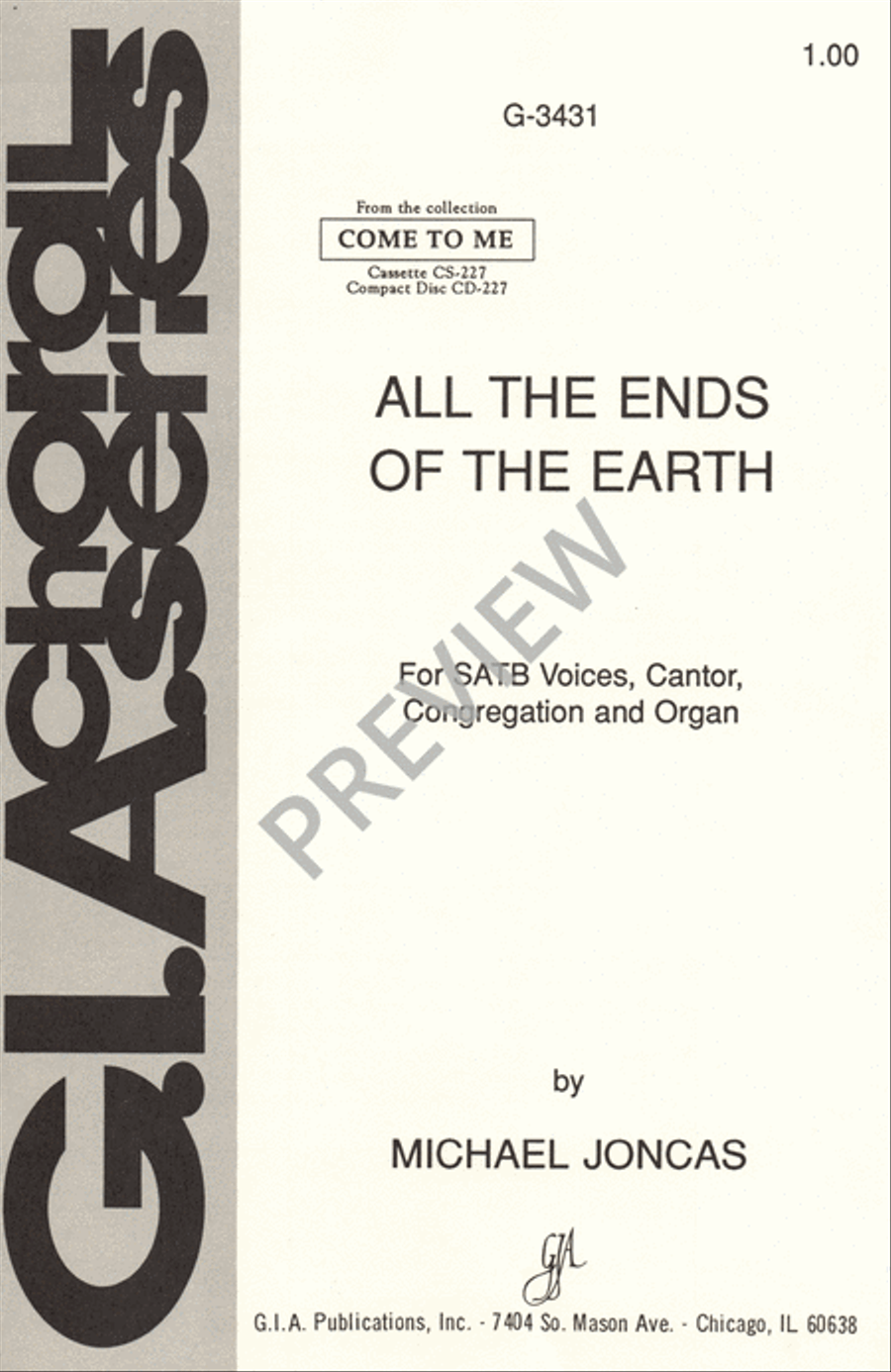 All the Ends of the Earth 4-Part scores gallery preview page 2