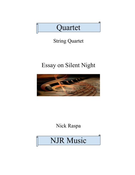 Essay on Silent Night - String Quartet full set image number null