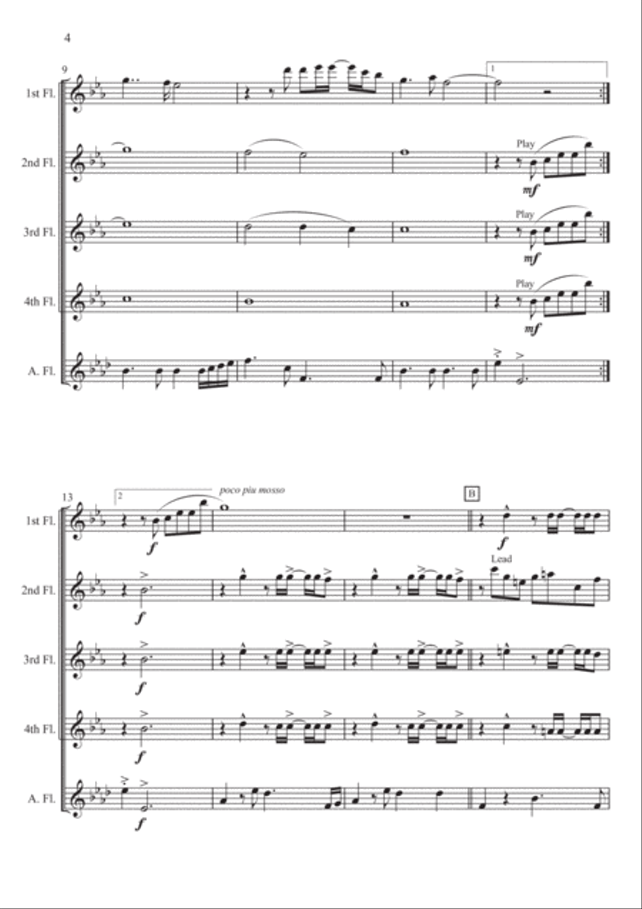 We've Only Just Begun We've Only Just Begun Woodwind Ensemble scores gallery preview page 4