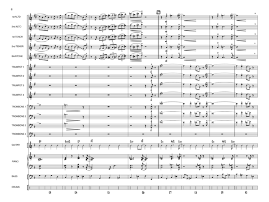 Pedal to the Metal Pedal to the Metal Jazz Ensemble scores gallery preview page 5