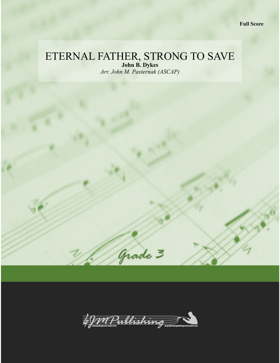 Eternal Father, Strong to Save Concert Band scores gallery preview page 1