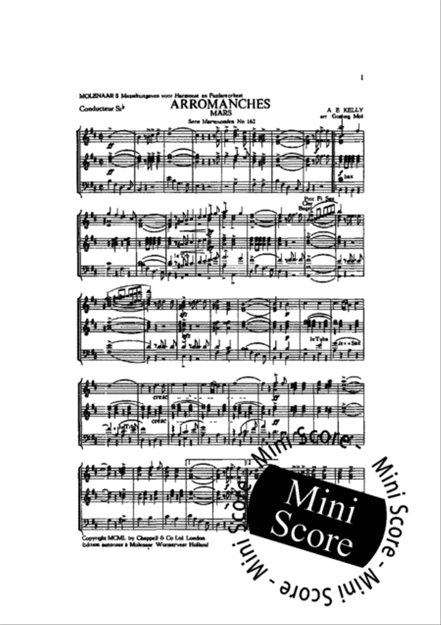 Arromanches Concert Band scores gallery preview page 6