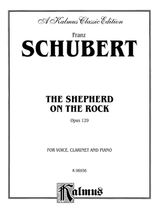 Book cover for Schubert: The Shepherd on the Rock, Op. 129