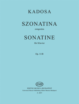 Sonatine Op 11 B