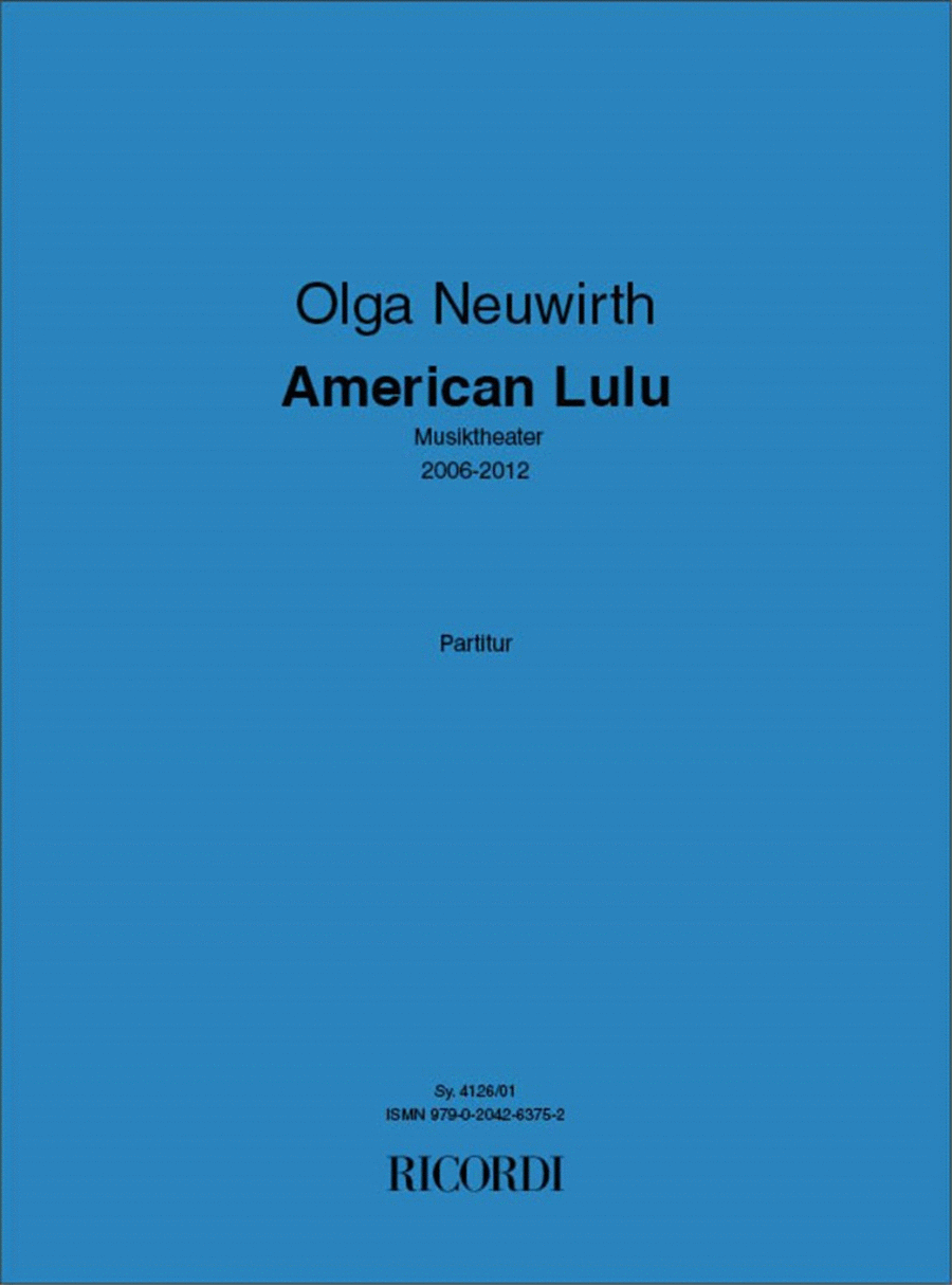 American Lulu American Lulu Orchestra scores gallery preview page 1