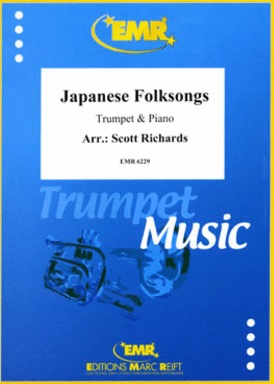 Japanese Folksongs Trumpet Solo scores gallery preview page 1