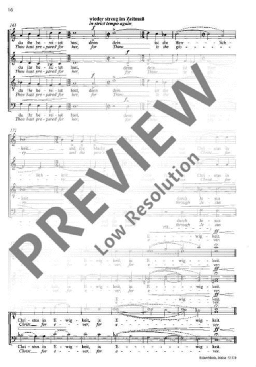 Hymn of Thanks Mixed Choir scores gallery preview page 14