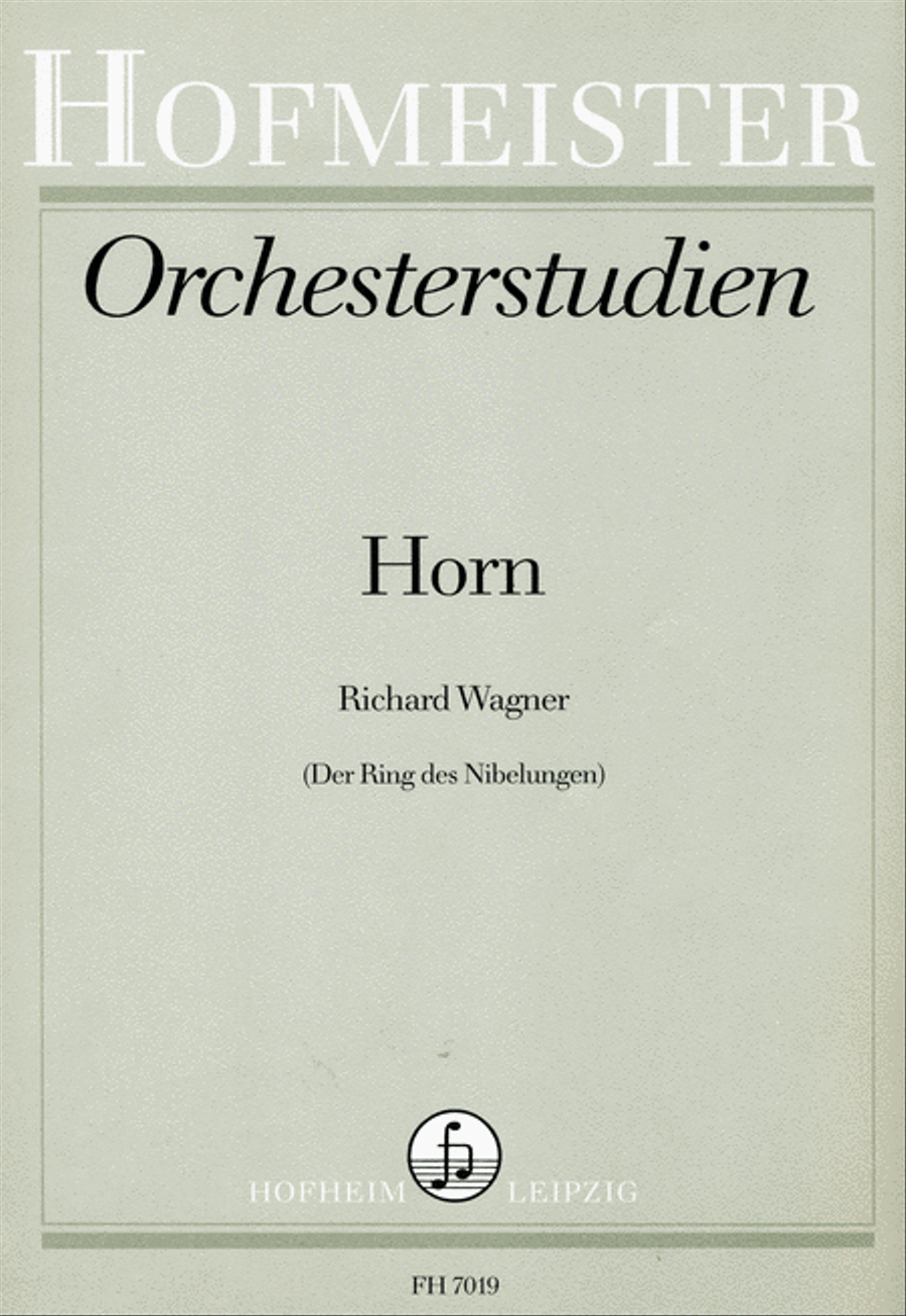 Orchesterstudien fur Horn