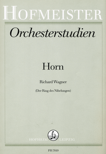 Orchesterstudien fur Horn