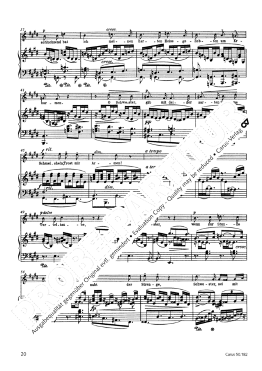 Vom Goldenen Horn 4-Part scores gallery preview page 23