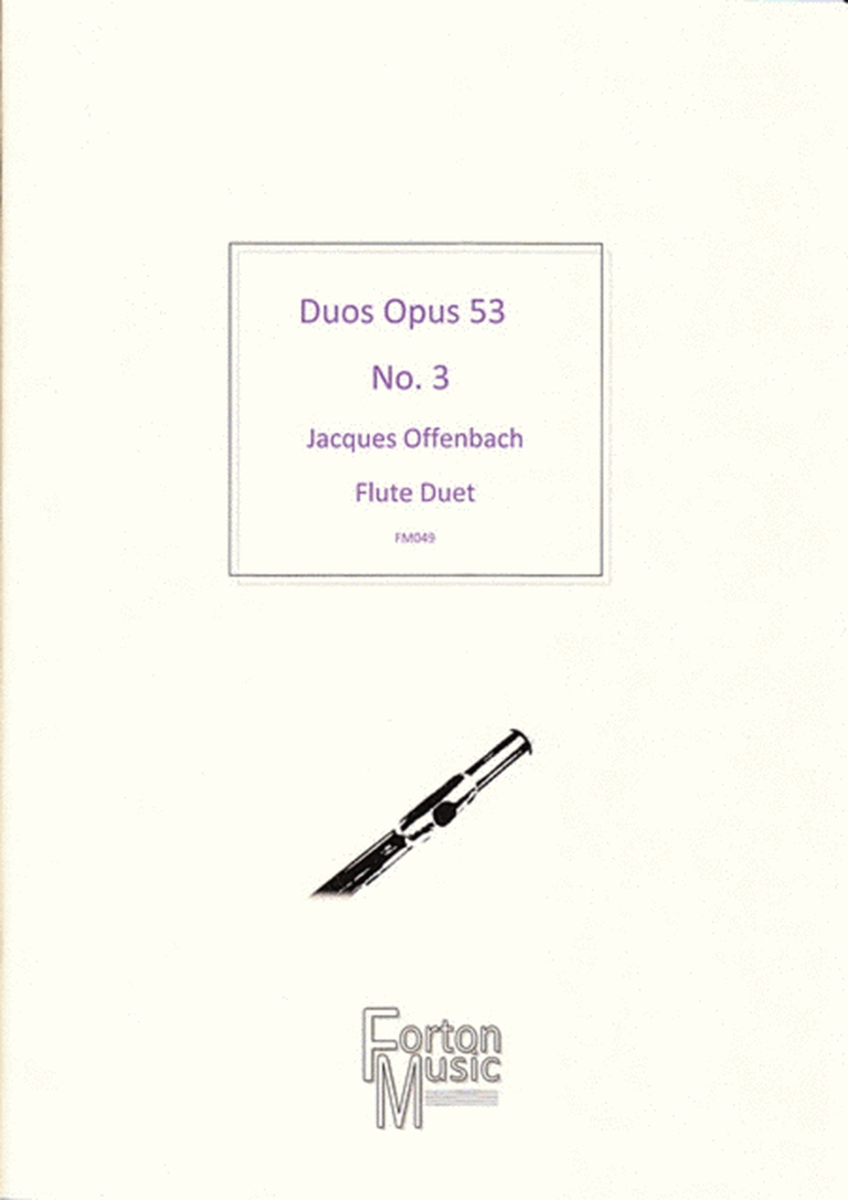 Flute Duos Op 53 No 3