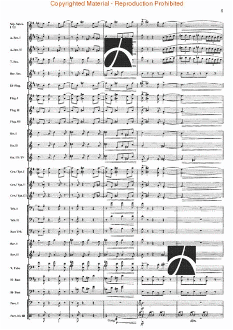 Firestorm Brass Band scores gallery preview page 5