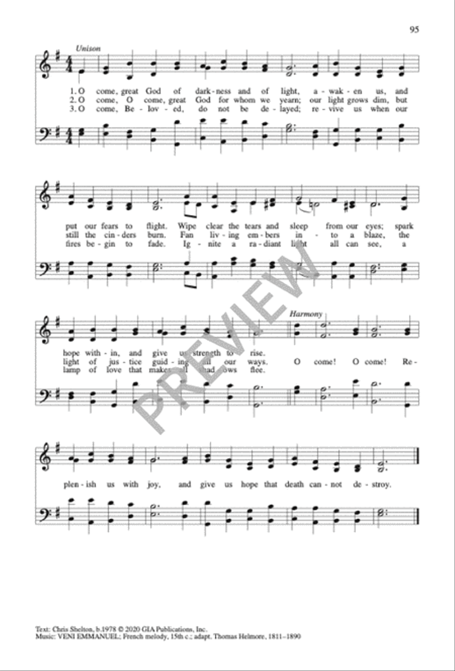 Sing No Empty Alleluias Sacred scores gallery preview page 86