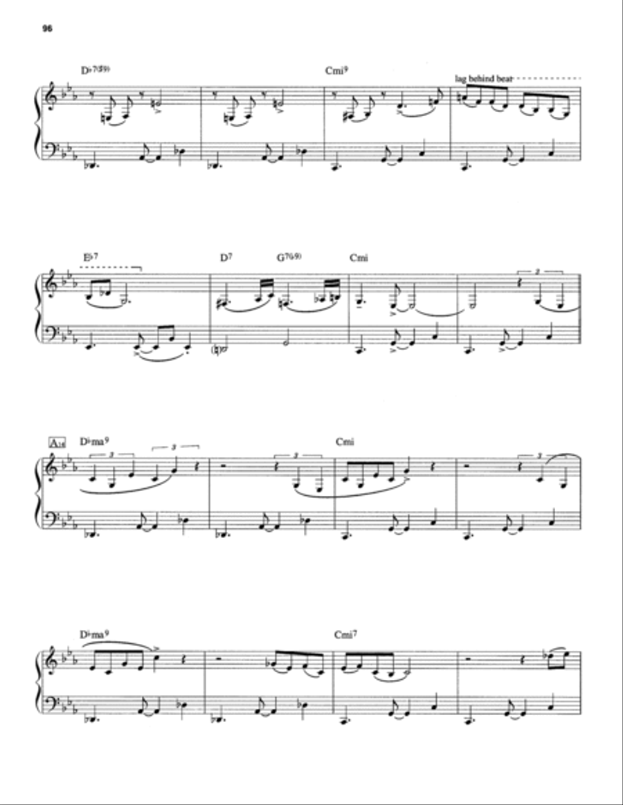 The Tokyo Blues Piano scores gallery preview page 4