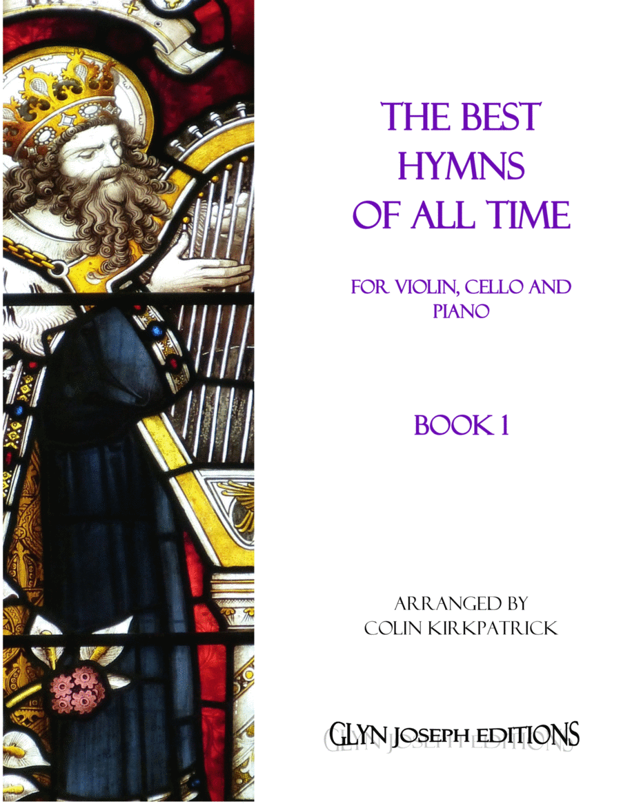 The Best Hymns of All Time (Violin, Cello and Piano) Book 1 Piano Trio scores gallery preview page 1