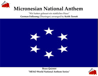 Micronesian National Anthem for Brass Quintet