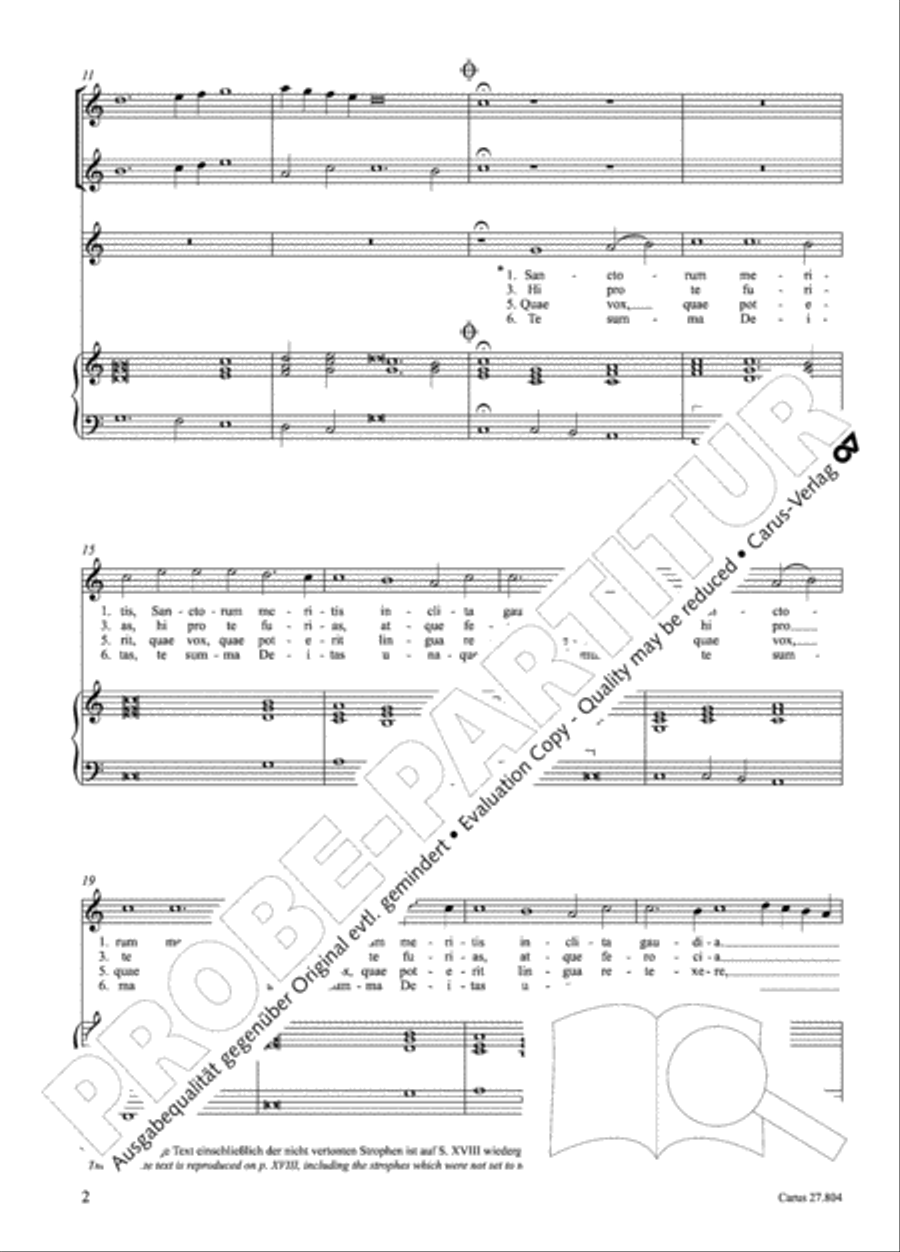 Hinni, Salve Regina, Motetti Score scores gallery preview page 27