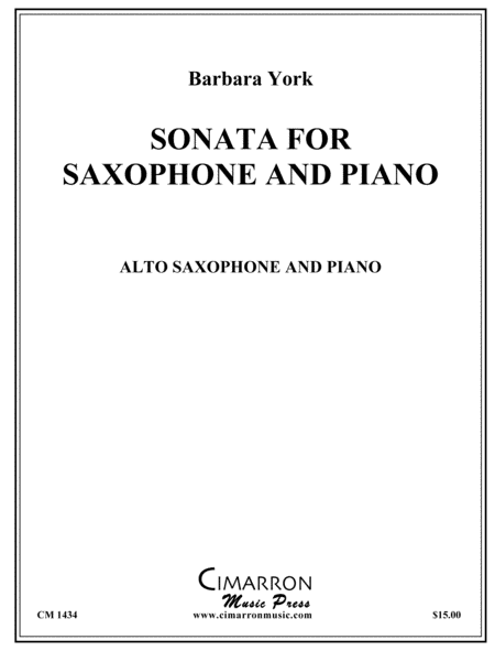 Sonata for Saxophone image number null