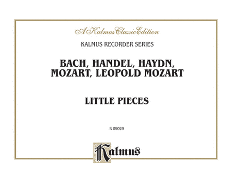 Little Pieces Woodwind Duet scores gallery preview page 1