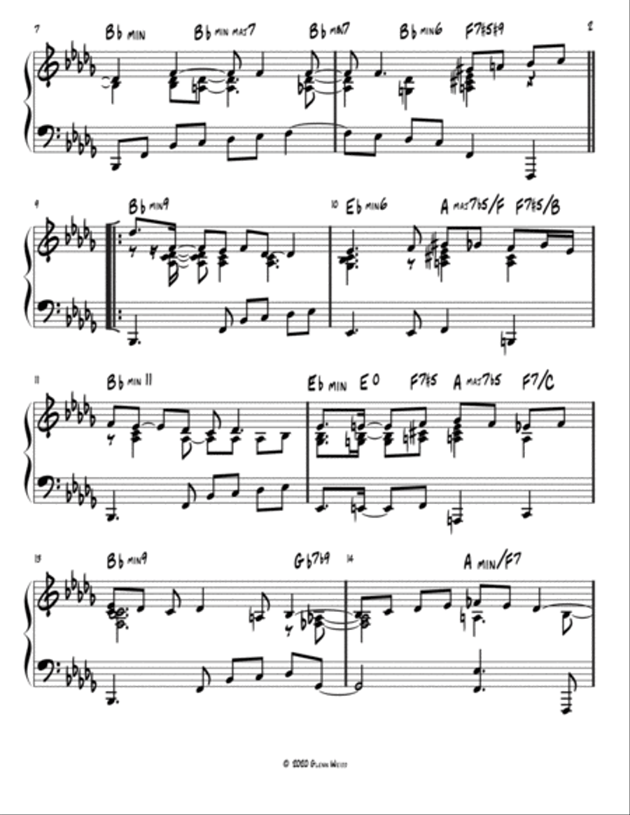 Deep Thoughts Piano Solo scores gallery preview page 2