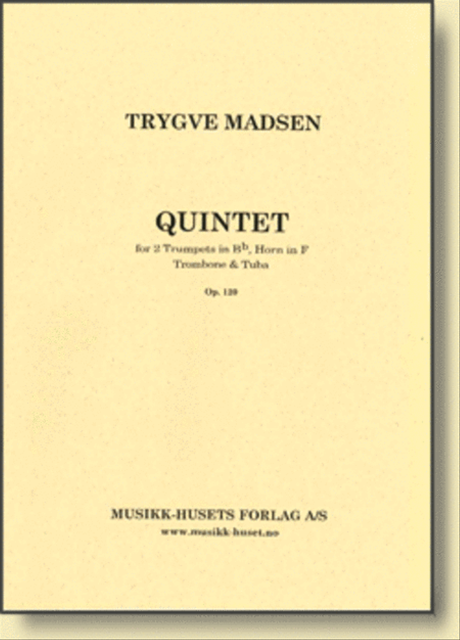 Quintet Op. 120 Horn scores gallery preview page 1