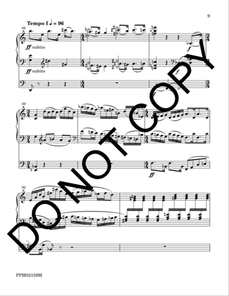 The Great Shofar is Sounded Organ scores gallery preview page 12