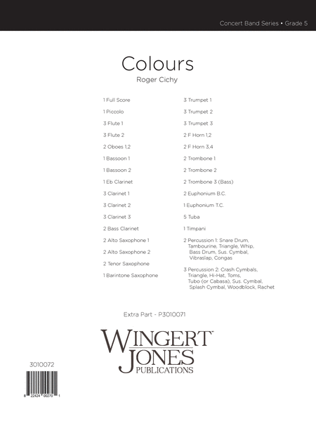 Colours - Full Score image number null