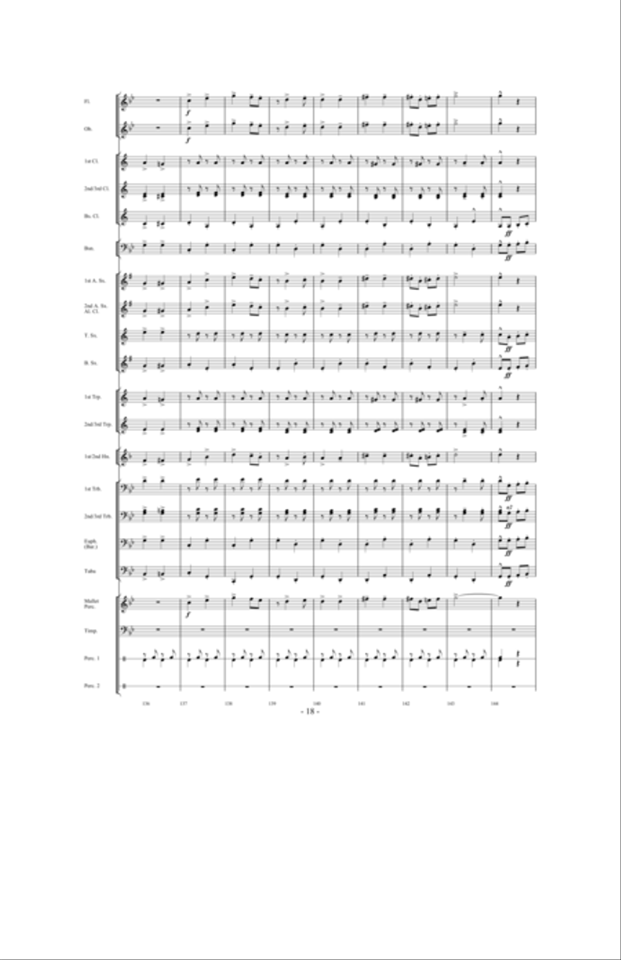 Gypsy Caravan Concert Band scores gallery preview page 17