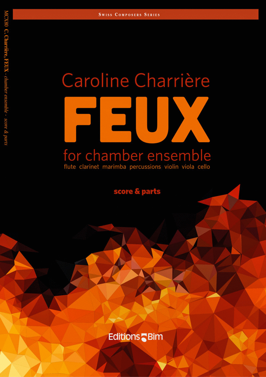 Feux Clarinet scores gallery preview page 1