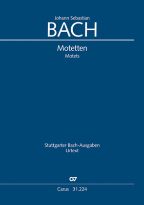 Book cover for The Complete Motets (Samtliche Motetten)