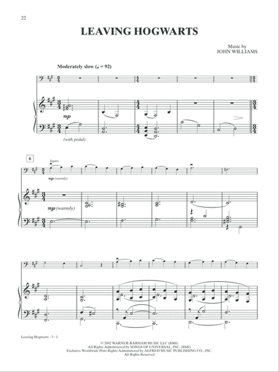 Harry Potter Instrumental Solos for Strings String Orchestra scores gallery preview page 4