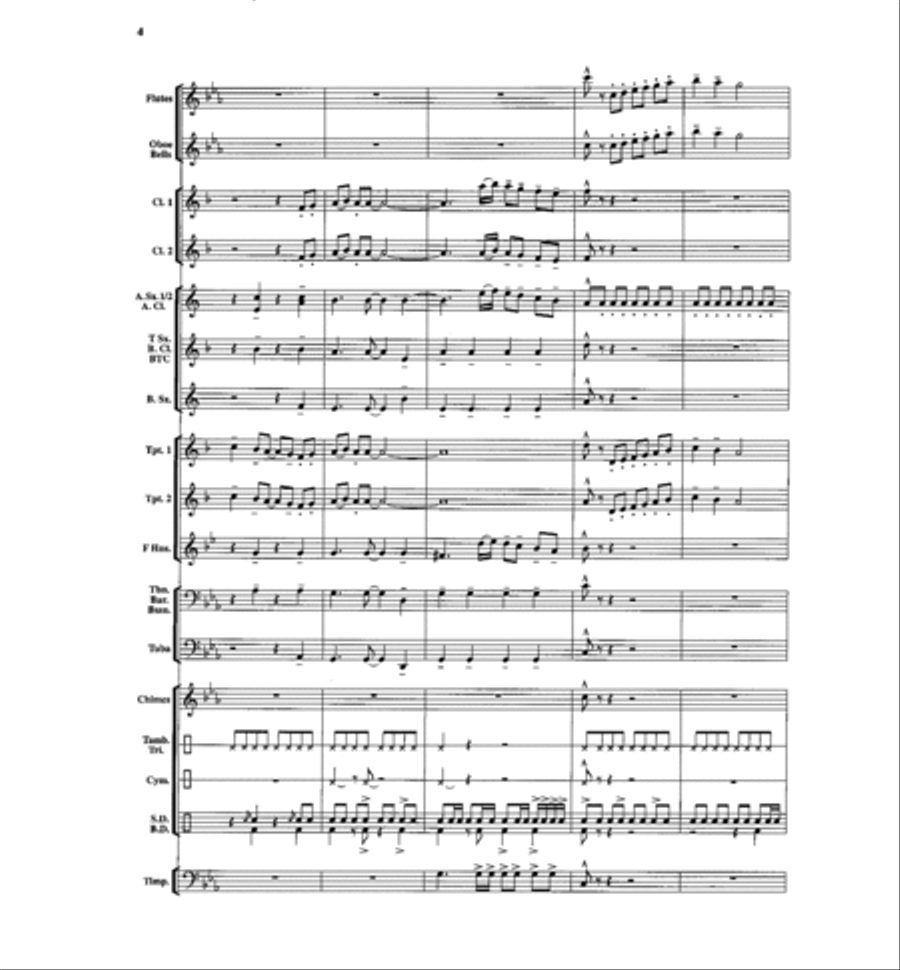 Copper Mountain Legend Concert Band scores gallery preview page 5