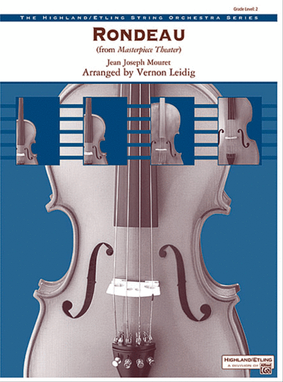 Rondeau (Theme from Masterpiece Theatre) String Orchestra scores gallery preview page 1