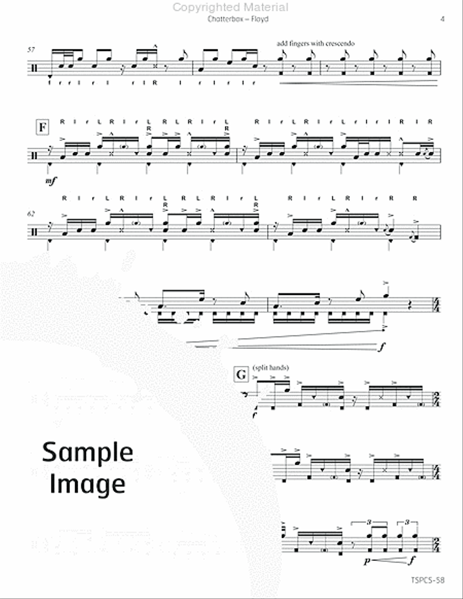 Chatterbox Percussion scores gallery preview page 8