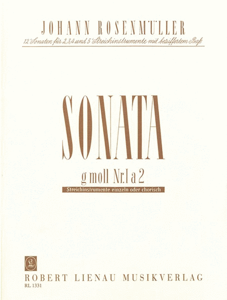 Sonata 1 G minor a 2