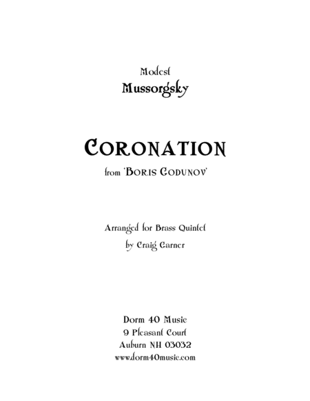 Coronation, from "Boris Godunov" image number null