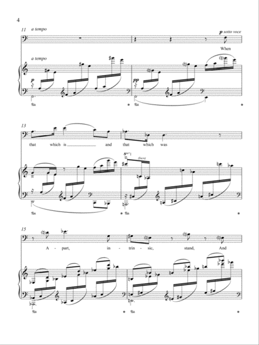 Of All the Souls that Stand Create Baritone Voice scores gallery preview page 4