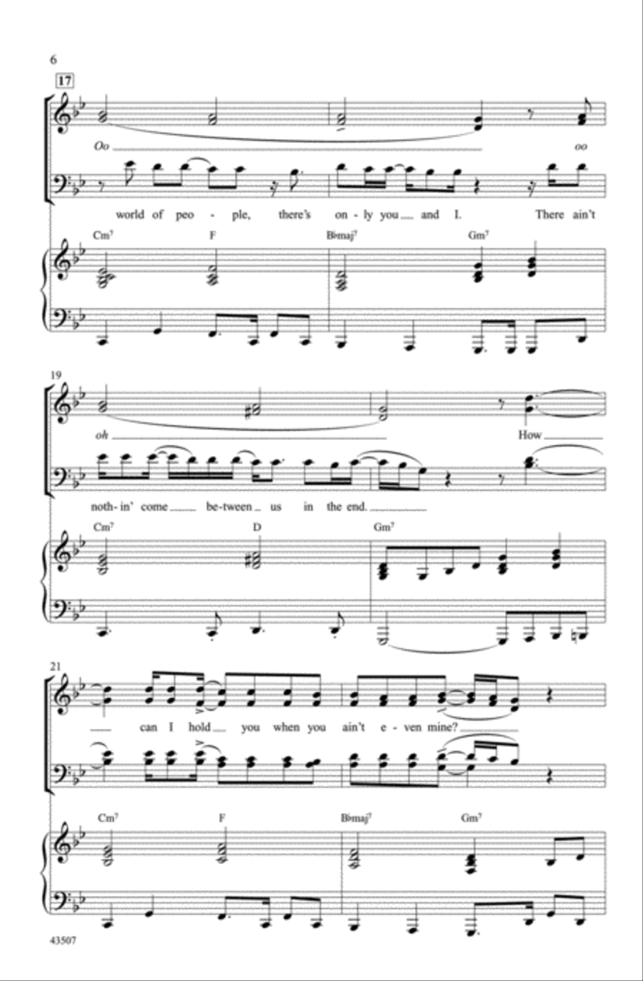Shadow Dancing Choir scores gallery preview page 4