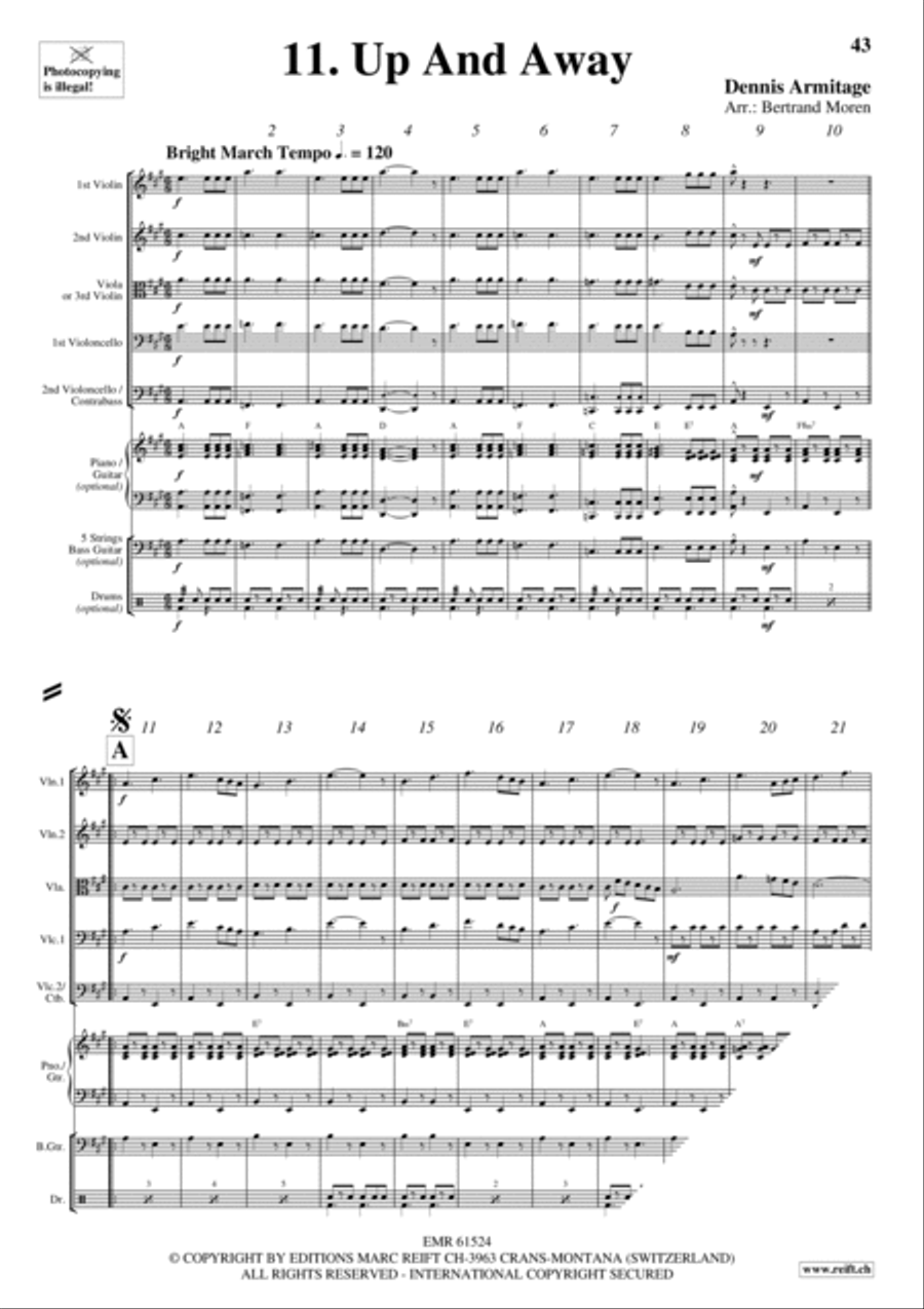 Beer Party String Quintet scores gallery preview page 13