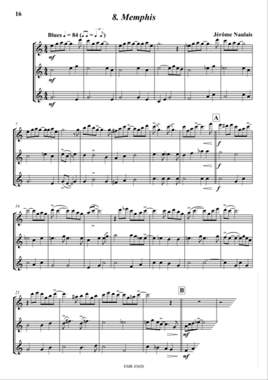 A Musical Journey Flute Trio scores gallery preview page 11