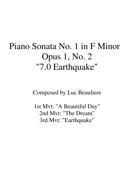 Piano Sonata No. 1 in F minor, Op. 1 No. 2 "7.0 Earthquake" image number null