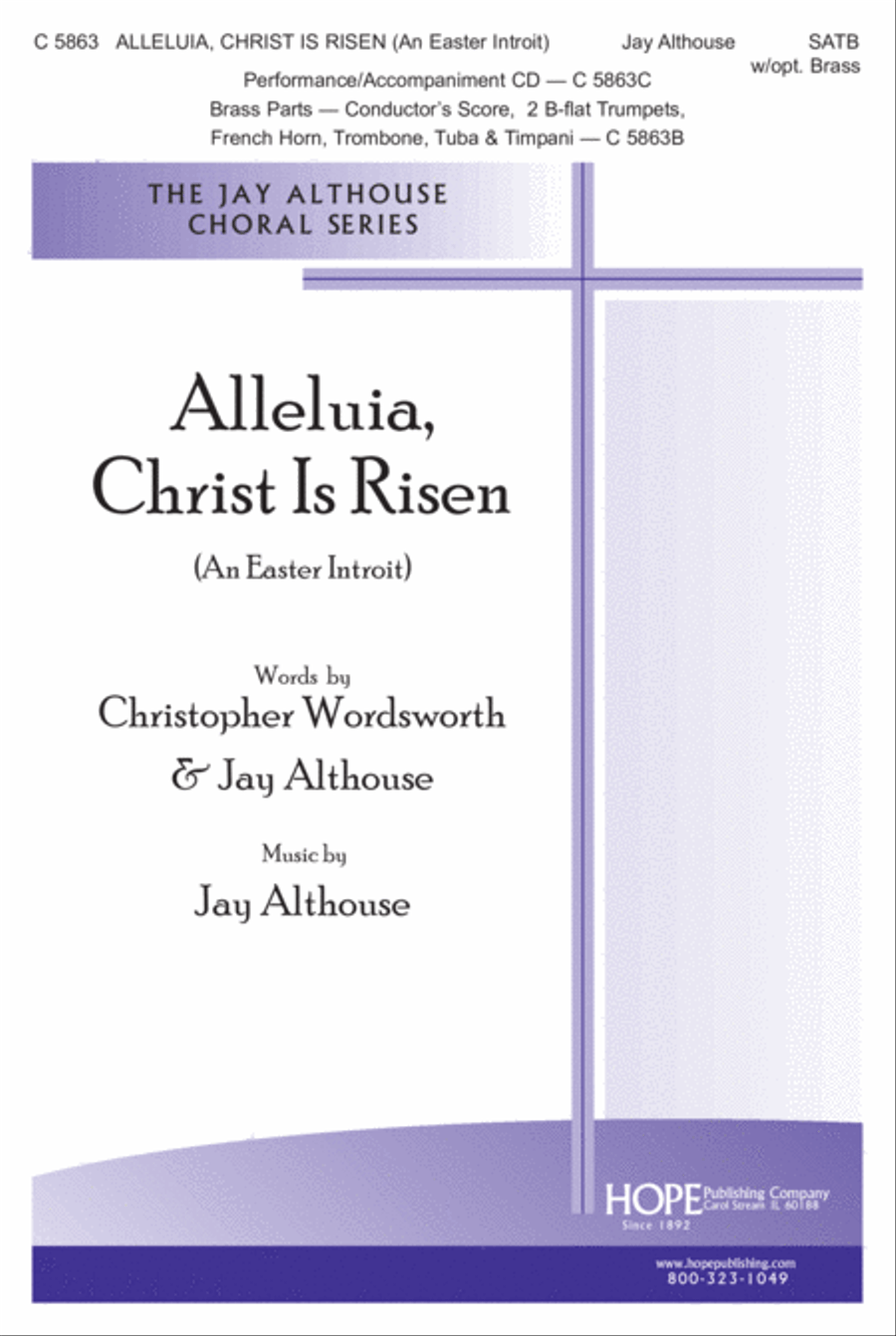 Alleluia, Christ Is Risen (An Easter Introit) 4-Part scores gallery preview page 2