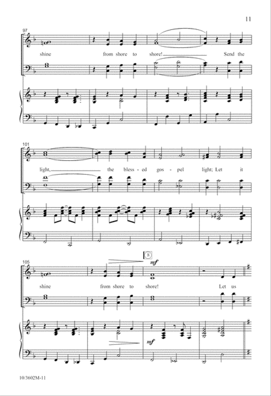 Send the Light 4-Part scores gallery preview page 12