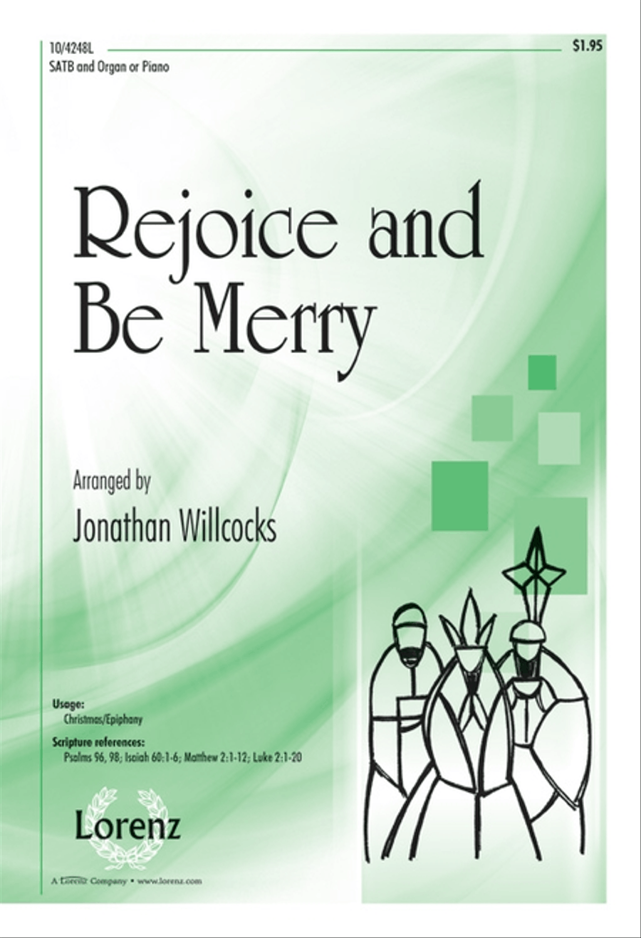 Rejoice and Be Merry 4-Part scores gallery preview page 1