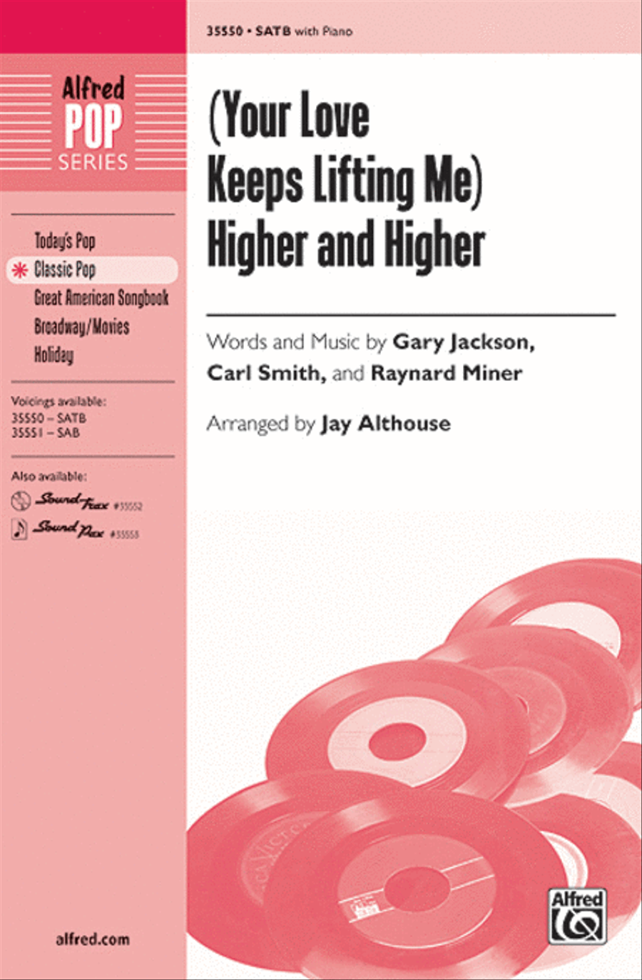 (Your Love Keeps Lifting Me) Higher and Higher 4-Part scores gallery preview page 1
