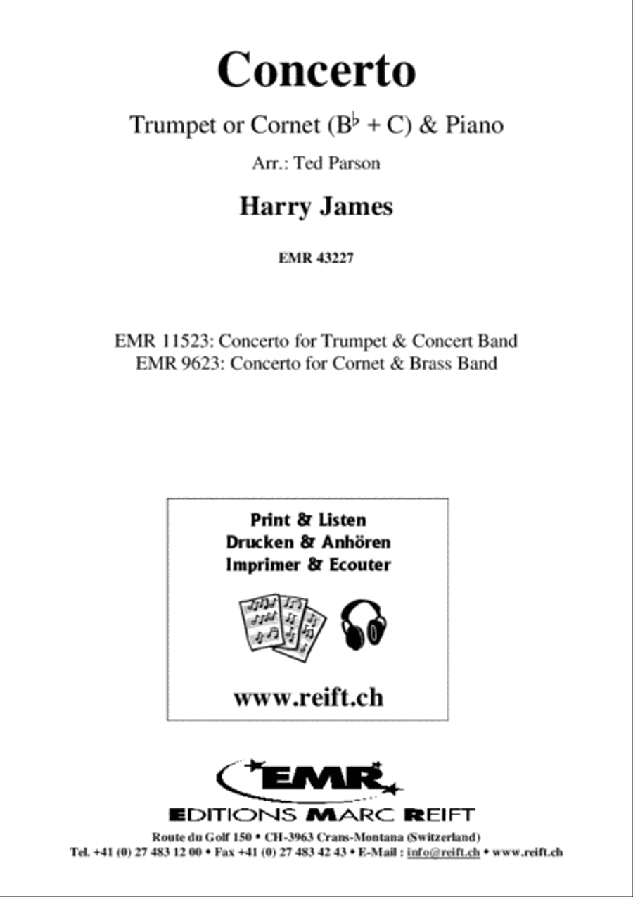 Concerto Cornet scores gallery preview page 2