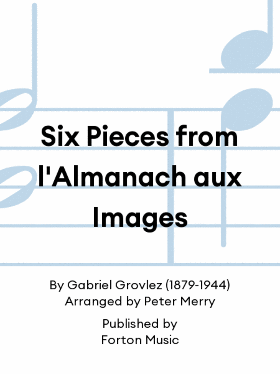 Six Pieces from l'Almanach aux Images Woodwind Quintet scores gallery preview page 1