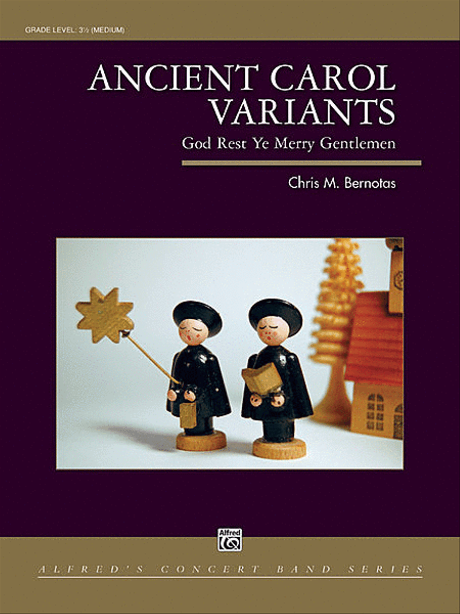 Ancient Carol Variants Concert Band scores gallery preview page 1