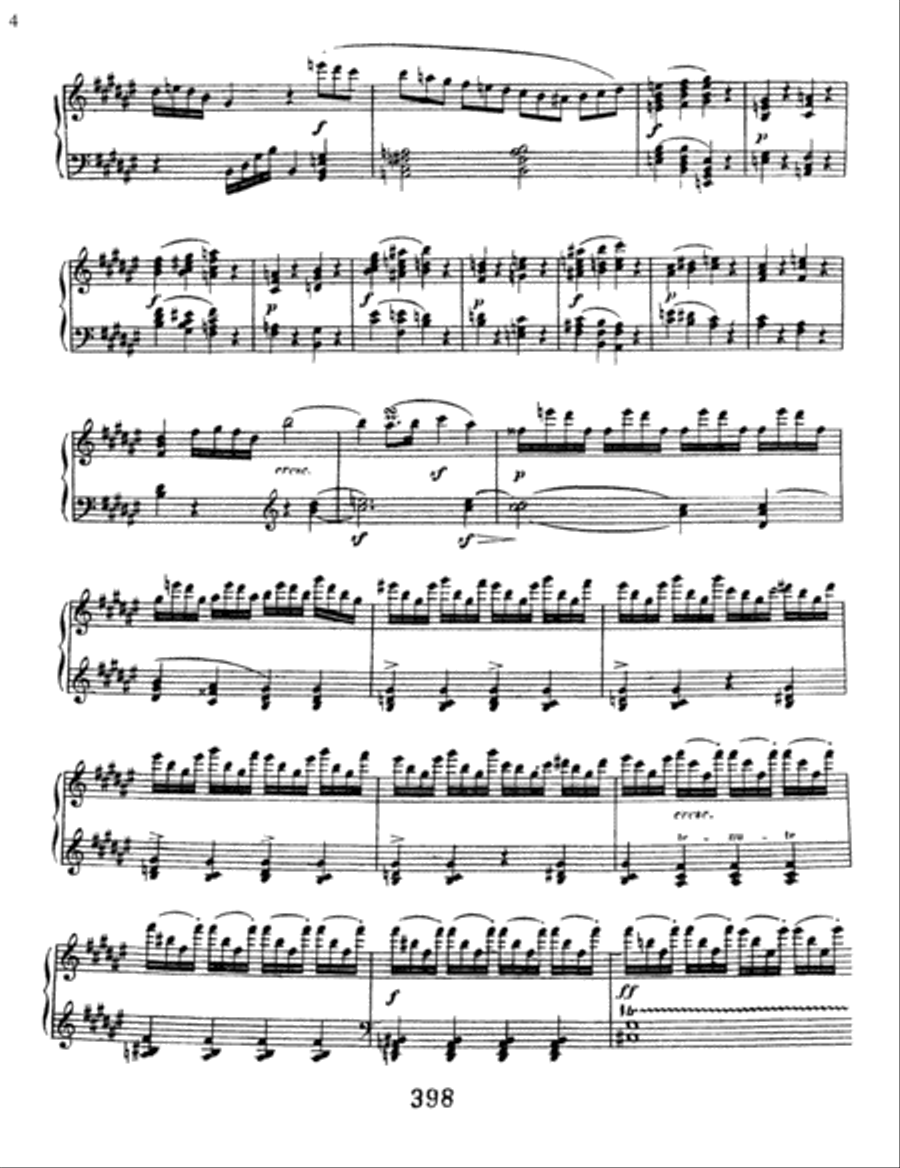 Sonata No. 24 In F-sharp Major, Op. 78 Piano Solo scores gallery preview page 4